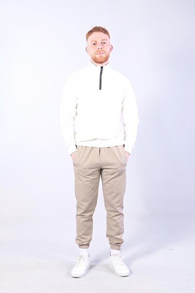 Mckanzie 5485 Stand Collar Half Zipper Sweat