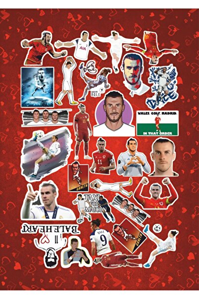 hediyenebak مجموعة ملصقات غاريث بيل |   ملصق للكمبيوتر المحمول والكمبيوتر الشخصي والتابلت والهاتف والدفتر ومجلة البوليت جورنال