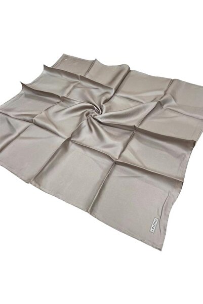 Armine وشاح حريري سادة - 509 قماش تويلي ناعم من فرو المنك