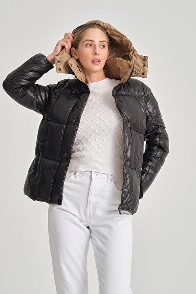 della moor Women's Detachable Hooded Coat