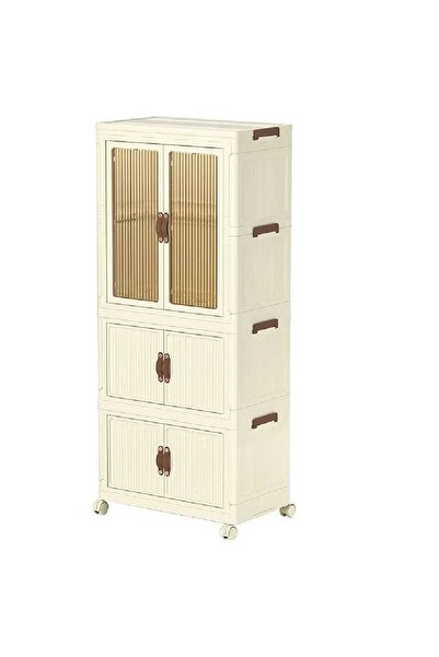 NKX Multi Layers Stylish Multi-Functional Storage Cabinet & Children's Wardrobe