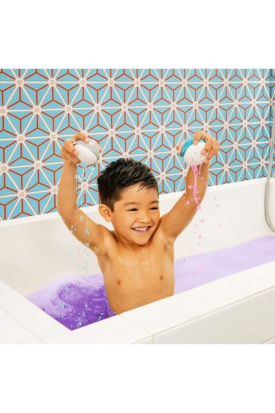 Munchkin Color Buddies Moisturizing Bath Bomb Refills, Pack of 40