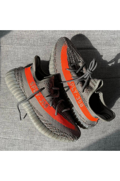 YEEZY Boost 350 V2 Beluga Reflective OG Gray Orange Sport Shoes