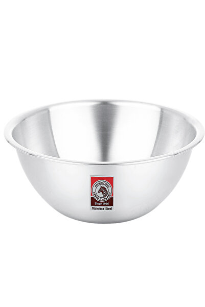 ZEBRA THAILAND ZEBRA 50 x 19.5 cm / 19.5 L Food Preparation Bowl, Durable 304 Stainless Steel with Thick Walls, Restaurant Size