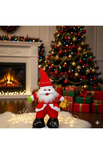 DODOMAR سانتا كلوز المحشو بطول 50 سم - يمكن استخدامه في ديكورات عيد الميلاد، ...