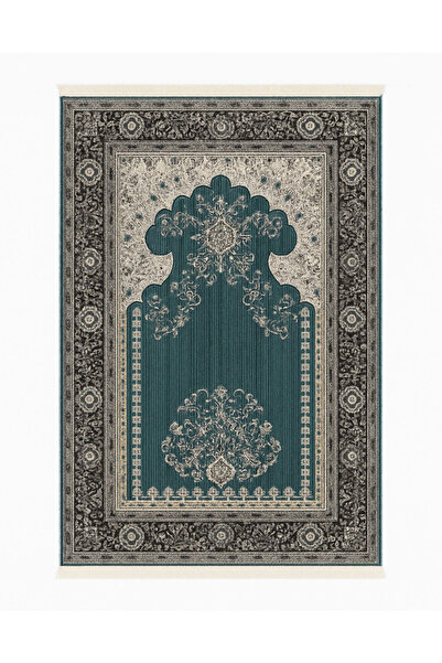 ULTRA HALI %100 VİSON AKRİLİK İPEK DOKUMA TÜYLENME YAPMAYAN KALIN HALI SECCADE