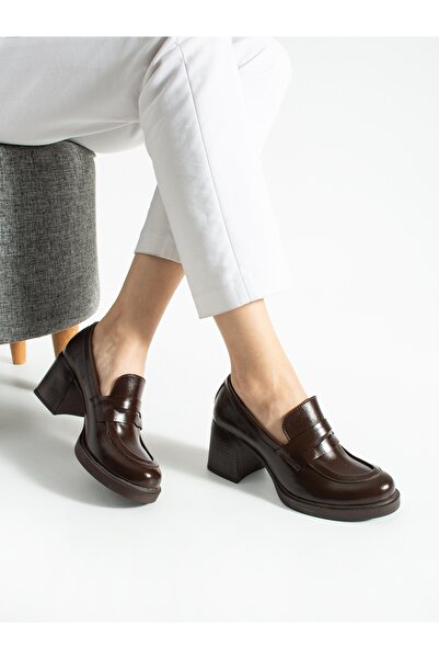 ALEMDAR AYAKKABI Bi̇lly Brown Rustic Women's Loafer