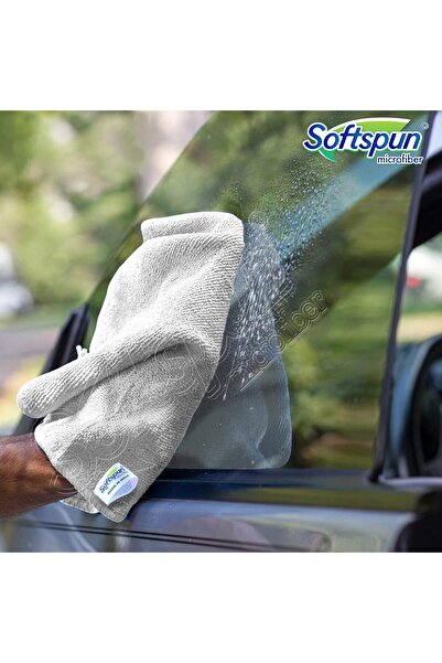 SOFTSPUN Microfiber Cloth - 10 pcs 40x40 cm 340 GSM Multi-Color