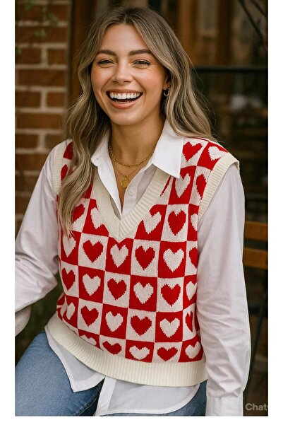 ModaYaren KALPLİ SÜVETER