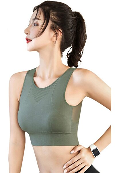 RUBIK حمالة صدر رياضية للنساء، حمالة صدر مبطنة سريعة الجفاف بدون درزات لممارس...