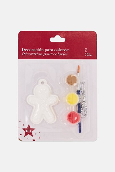 Muy Mucho DIY Decoration Pour Colorier, White