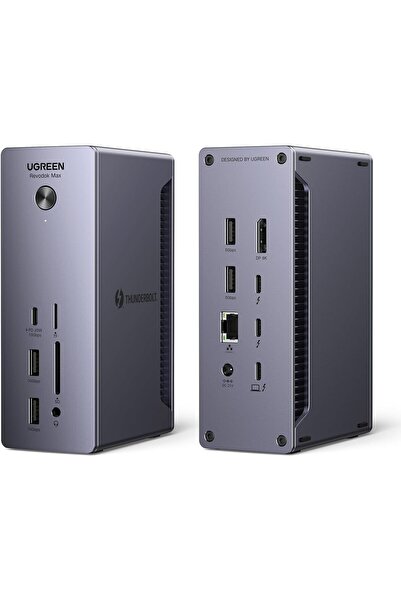 Generic UGREEN Revodok Max 213 13-in-1 Thunderbolt 4 Dock (Dual 4K@60Hz, 90W Charging, 2.5G Ethernet)