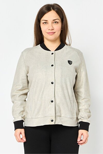 Scuderia Ferrari Women Sportswear Fit Long Sleeve Outdoor Sweater, Light Grey