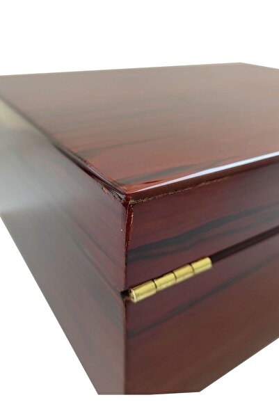 Falconetti De Folu Bordo Anahtarlı Humidor Puro Kutusu rc63-d