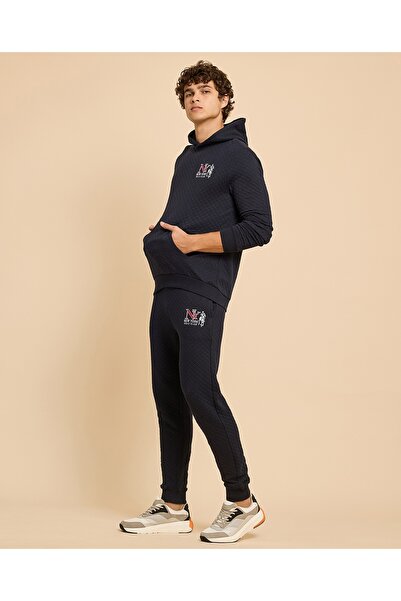 R&B Quilted Joggers With Drawstring Waist