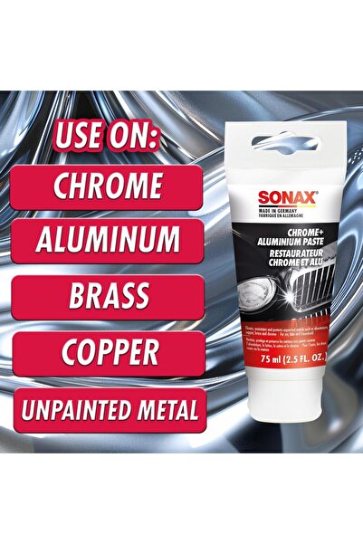 Sonax Chrome & Alupaste - 75 ml