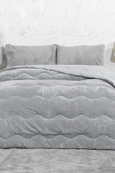 Elart Victor Comfort Sleeping Set Double Wellsoft 3 Piece (195X215 cm) Gray