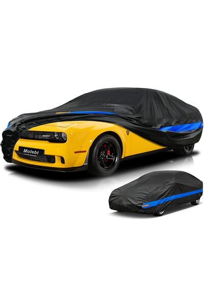 Generic Molebt Waterproof Universal Car Cover for Sedans (194-206 in)