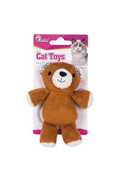 Eastland 1591108736 دمية قطيفة على شكل قطة (20811) دمية دب 12 سم