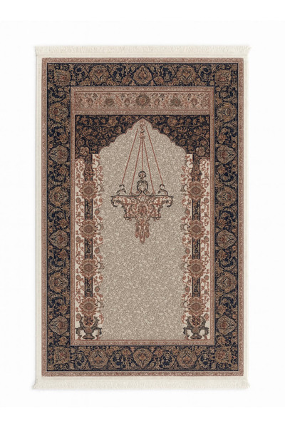 ULTRA HALI %100 VİSON AKRİLİK İPEK DOKUMA TÜYLENME YAPMAYAN KALIN HALI SECCADE