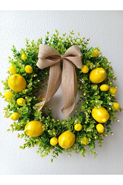 Okaliptus Tasarım Гірлянда з лимонами для декору вхідних дверей