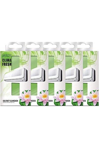 Areon - معطرات مكيفات الهواء Clima Secret Garden - (عبوة من 10 قطع)