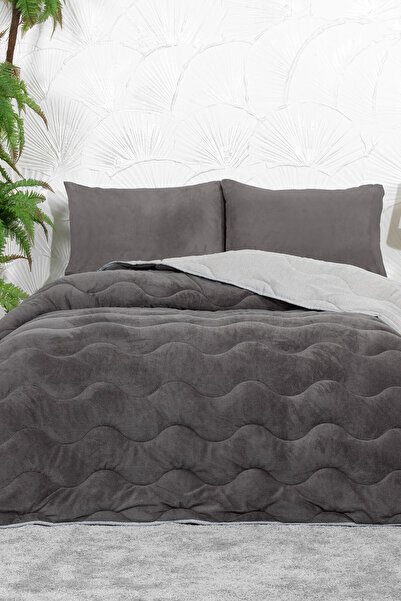 Elart Victor Comfort Sleeping Set Double Wellsoft 3 Piece (195X215 cm) Anthracite