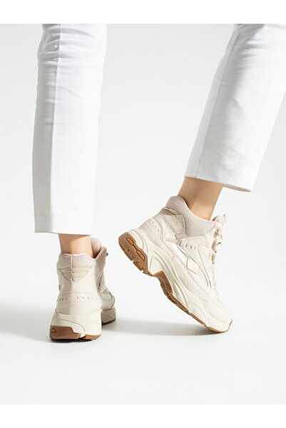 ALEMDAR AYAKKABI Γυναικείες μπότες Snekaers VETTA Cream