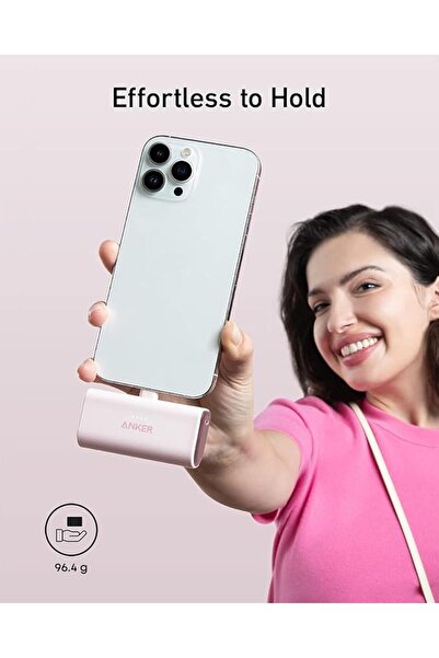 Generic Anker 621 Power Bank 5,000mAh with Built-in Lightning Connector (12W) - Black