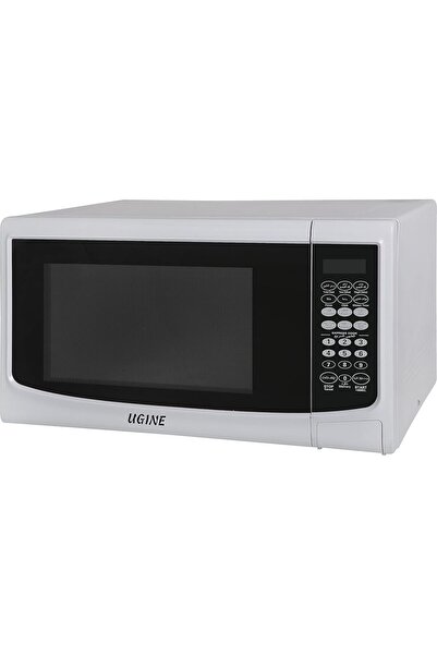 Ugine Microwave Oven, 42 Liter, 1100 Watts, Timer, Without Grill, White - UMW42SW