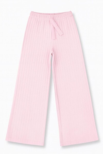 ÖRZİKİDS Winter Wide-Leg Girls' Pants Non-Traditional Fleece-Lined