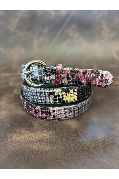 GİRAY Hakiki Deri 2 cm Kadın Kemer