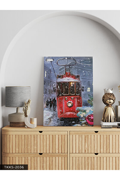 Evinemoda Jednodijelni pejzaž na platnu - Pogled na sliku na platnu