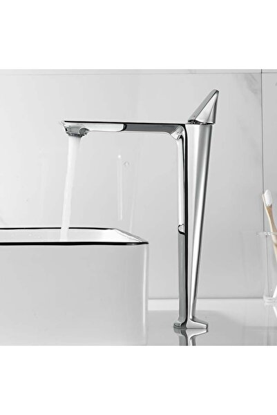 OEM Alan high washbasin faucet, chrome silver, code 87808H-C