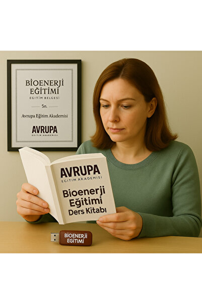Avrupa Akademi Bioenerji Eğitimi – Sertifikalı Eğitim Seti + Ders Kitabı + US...