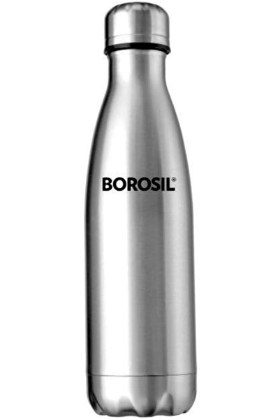 Borosil زجاجة مياه معزولة بالفراغ من الفولاذ المقاوم للصدأ مطلية بالنحاس، سعة...