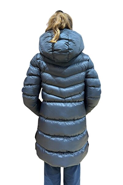 Benittokids Κοριτσίστικο χειμωνιάτικο πουπουλένιο παλτό με κουκούλα 51338