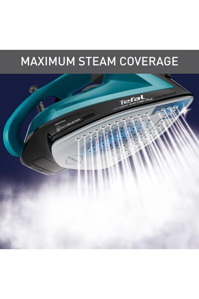 TEFAL Ultragliss Plus Steam Iron FV6848 - 2800W, 50 g/min continuous, 260 g/min boost