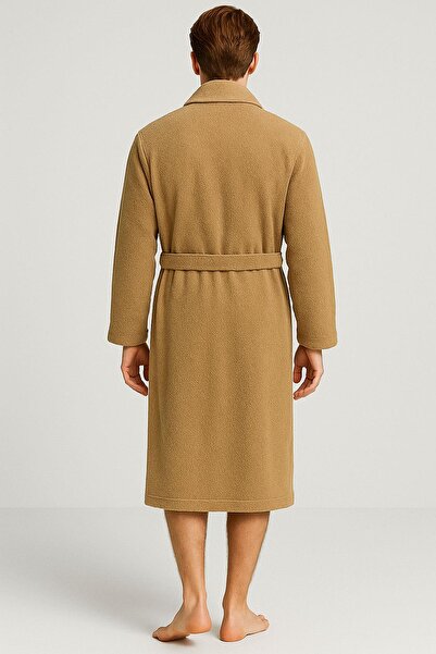 COTENCONCEPT Ανδρικό μπουρνούζι με γιακά σάλι μεγάλου μεγέθους