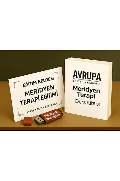 Avrupa Akademi Meridyen Terapi Eğitimi – Sertifikalı Eğitim Seti + Ders Kitab...