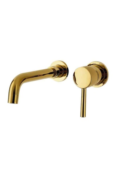 OEM Built-in washbasin faucet, glossy gold, code 8023