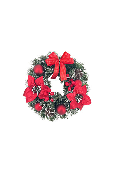 Christmas Magic إكليل أحمر 30 سم