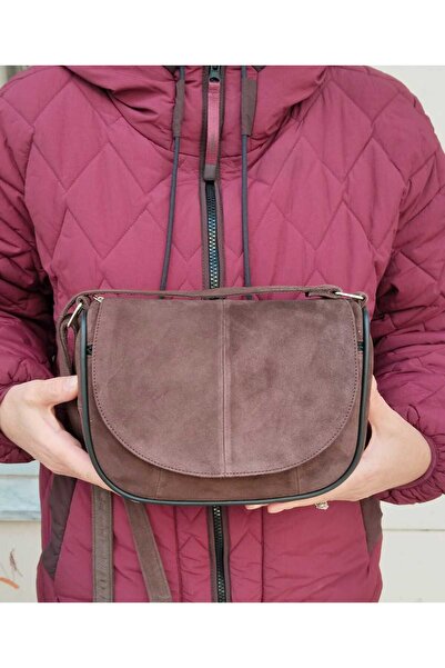 atter Genuine Leather Suede Women's Bag (23cm X 19cm)