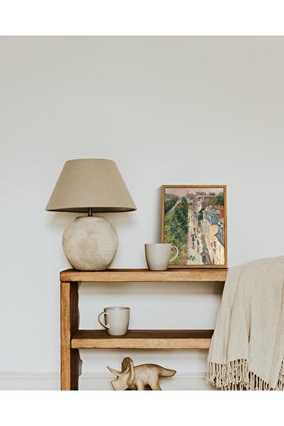 Generic ARPEOTCY Vintage Framed Canvas Print Wall Art, 8x10 Inch, Street Scene in Paris