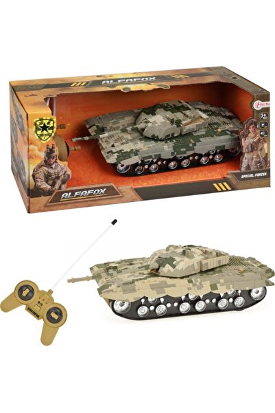 Toi-Toys Tanc militar cu telecomandă - inclusiv controler