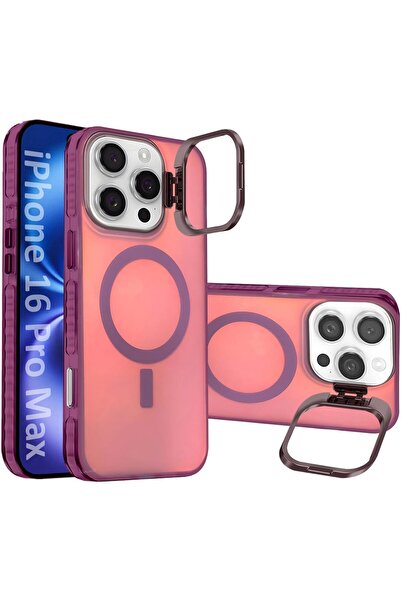 Margoun Compatible iPhone 16 Pro Max Gradient Holographic Iridescent Case (Color C)