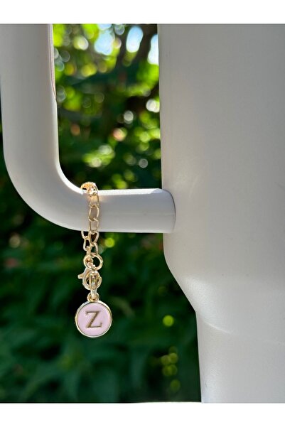 YuccaCo Accessorize Your Life Z Letter Pink Thermos Compatible Accessory/Z Le...