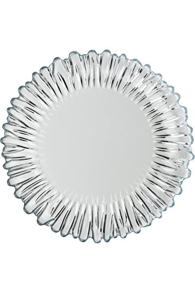 Generic Pasabahce Aurora 6-Piece Transparent Glass Dessert Plate Set (205 mm)