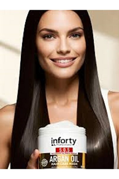 İNFORTY قناع الشعر بالأرغان للإصلاح الطارئ (S.O.S) 500 جرام