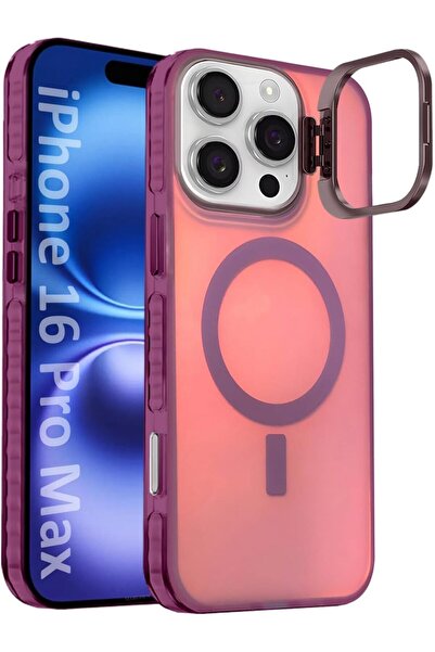 Margoun Compatible iPhone 16 Pro Max Gradient Holographic Iridescent Case (Color C)